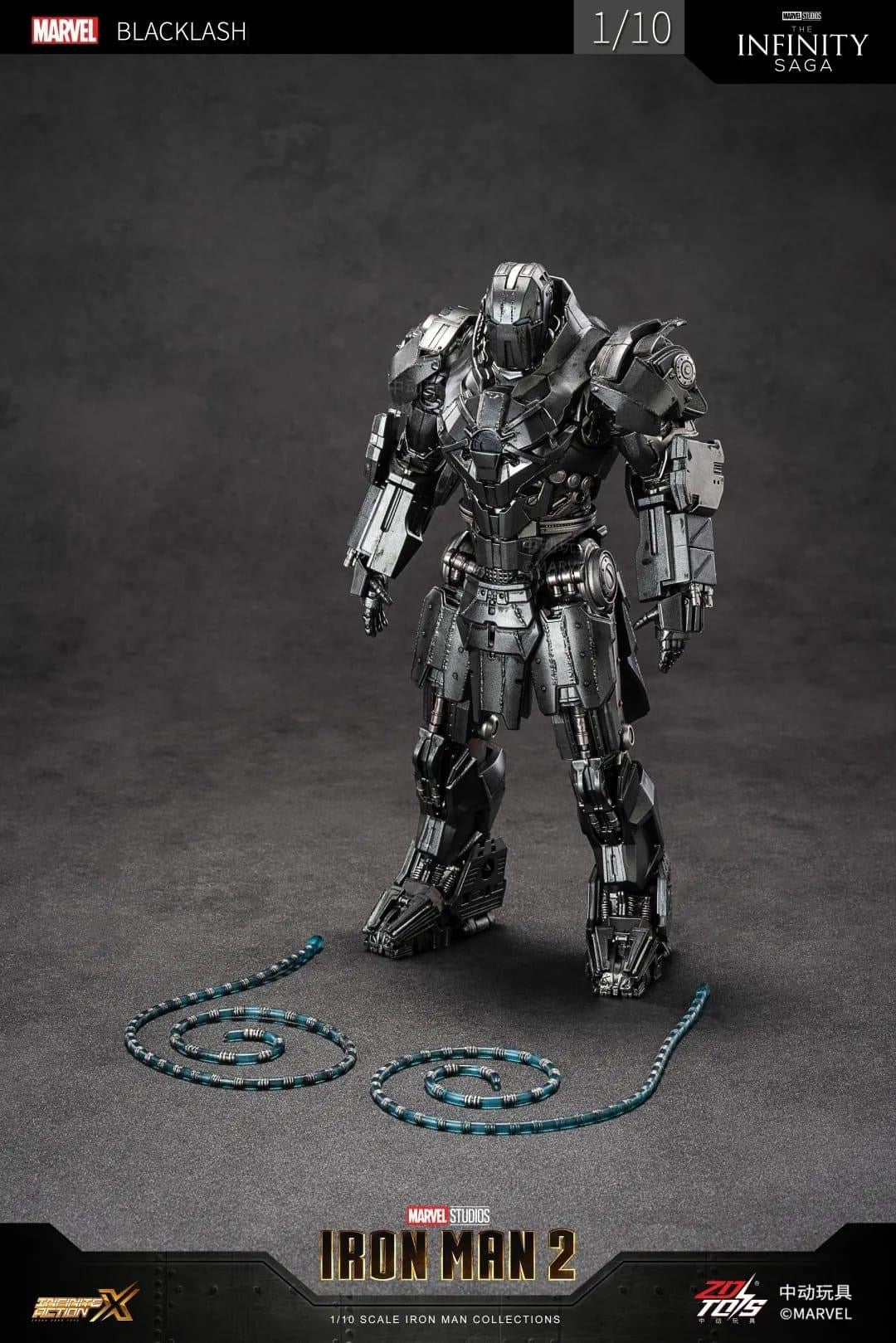 Pedido Figura Whiplash / Blacklash - Ironman 2 marca ZD Toys 1915-02 escala pequeña 1/10 (23 cm)