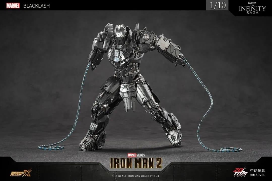 Pedido Figura Whiplash / Blacklash - Ironman 2 marca ZD Toys 1915-02 escala pequeña 1/10 (23 cm)