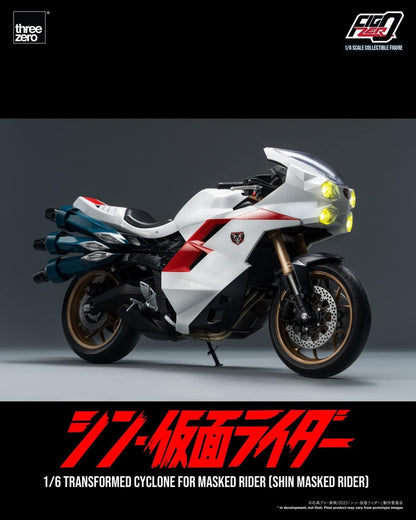 Pedido Vehículo Motocicleta / Transformed Cyclone para Shin Masked Rider - FigZero marca Threezero 3Z0490 escala 1/6