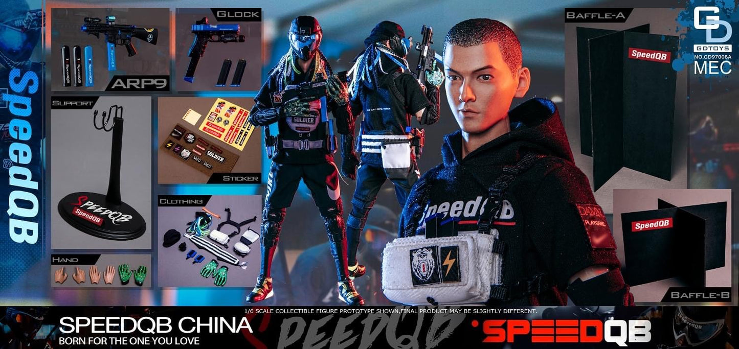 Preventa Figura SpeedQB Boy marca GDTOYS GD97008A escala 1/6