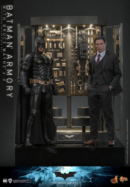 Preventa Figura Batman Armory con Bruce Wayne (2.0) - The Dark Knight marca Hot Toys MMS750 escala 1/6