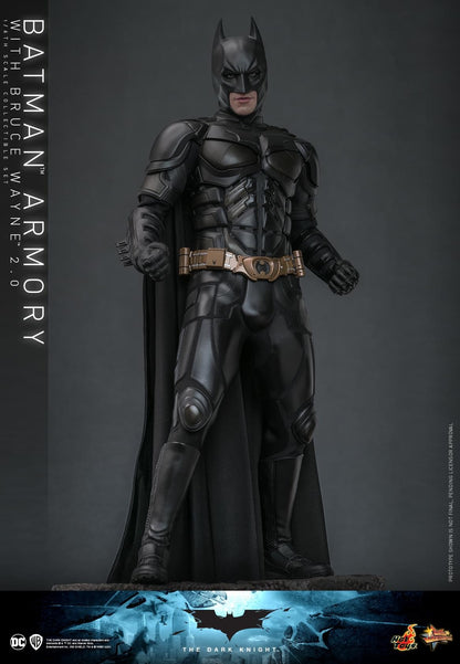 Preventa Figura Batman Armory con Bruce Wayne (2.0) - The Dark Knight marca Hot Toys MMS750 escala 1/6