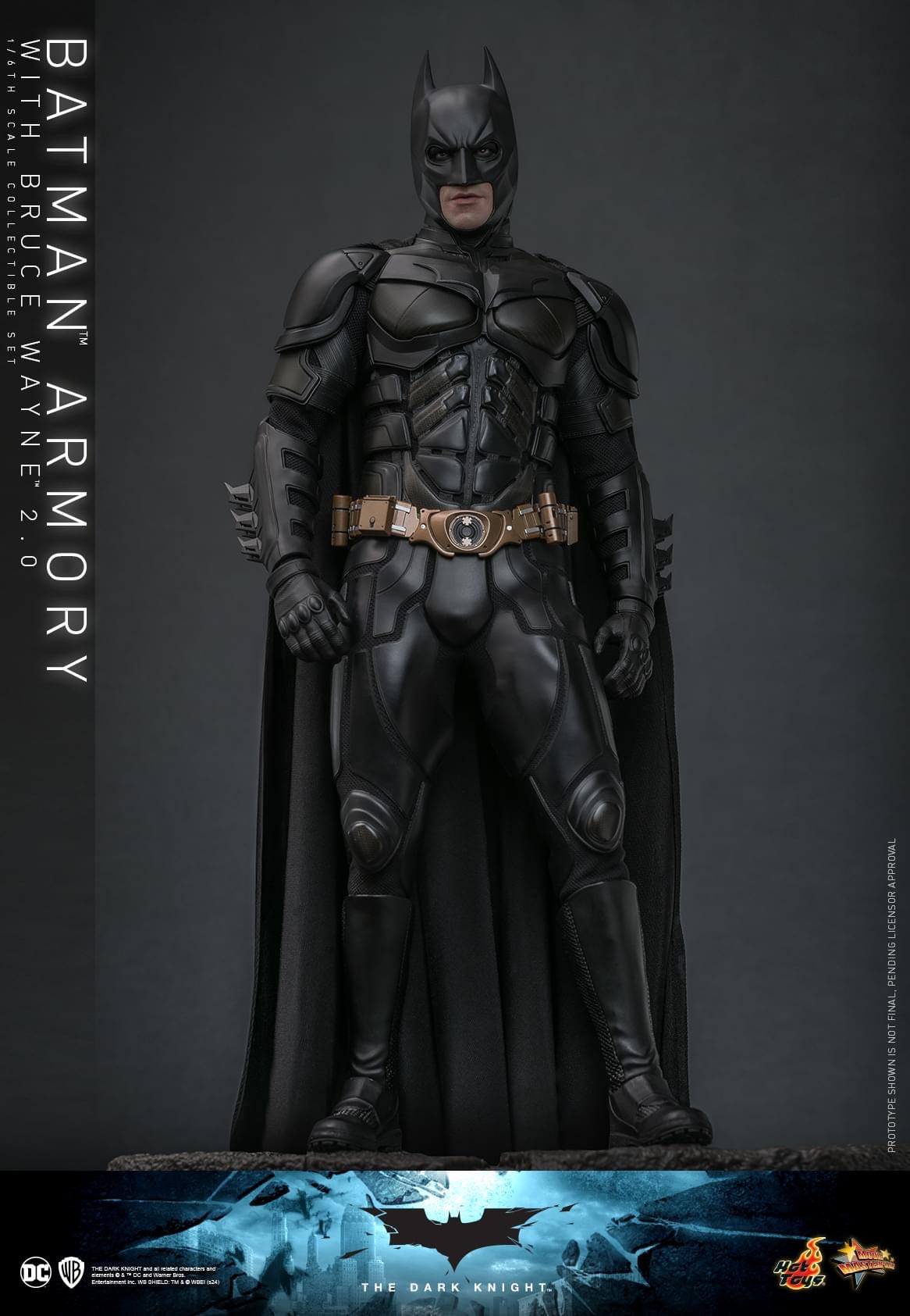 Preventa Figura Batman Armory con Bruce Wayne (2.0) - The Dark Knight marca Hot Toys MMS750 escala 1/6