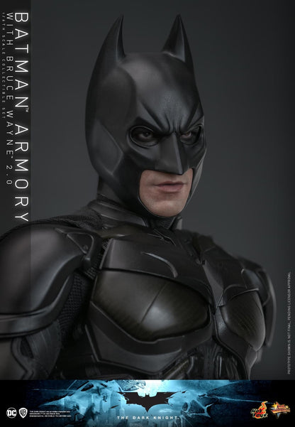 Preventa Figura Batman Armory con Bruce Wayne (2.0) - The Dark Knight marca Hot Toys MMS750 escala 1/6