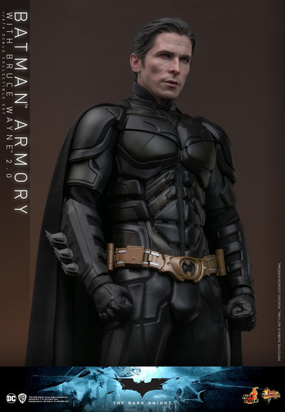 Preventa Figura Batman Armory con Bruce Wayne (2.0) - The Dark Knight marca Hot Toys MMS750 escala 1/6