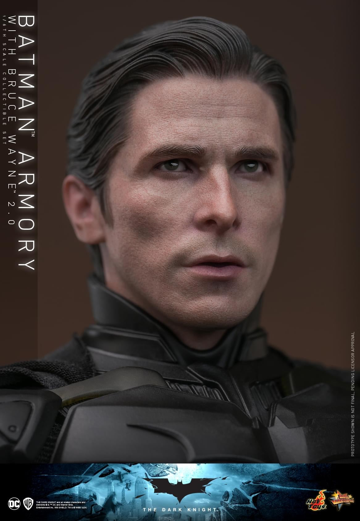 Preventa Figura Batman Armory con Bruce Wayne (2.0) - The Dark Knight marca Hot Toys MMS750 escala 1/6