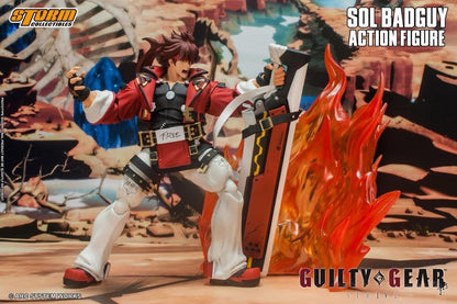 Pedido Figura Strive Sol Badguy - Guily Gear  marca Storm Collectibles ACSB01 escala pequeña 1/12