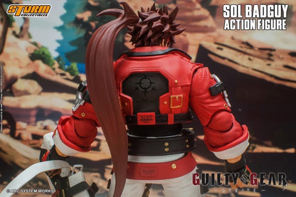 Pedido Figura Strive Sol Badguy - Guily Gear  marca Storm Collectibles ACSB01 escala pequeña 1/12