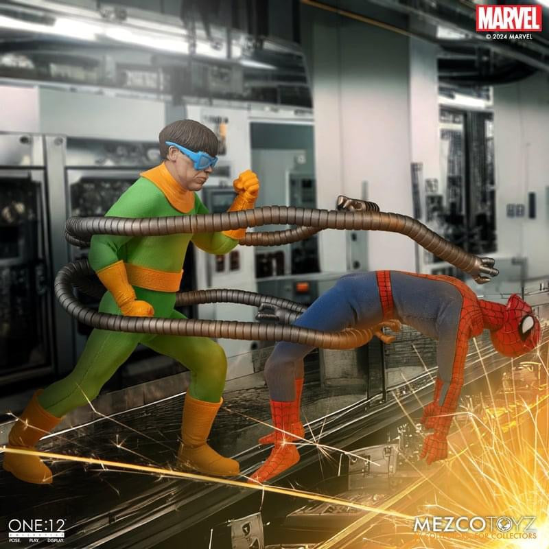 Preventa Figura Doctor Octopus - Marvel Comics One:12 Collective marca Mezco Toyz 76257 escala pequeña 1/12