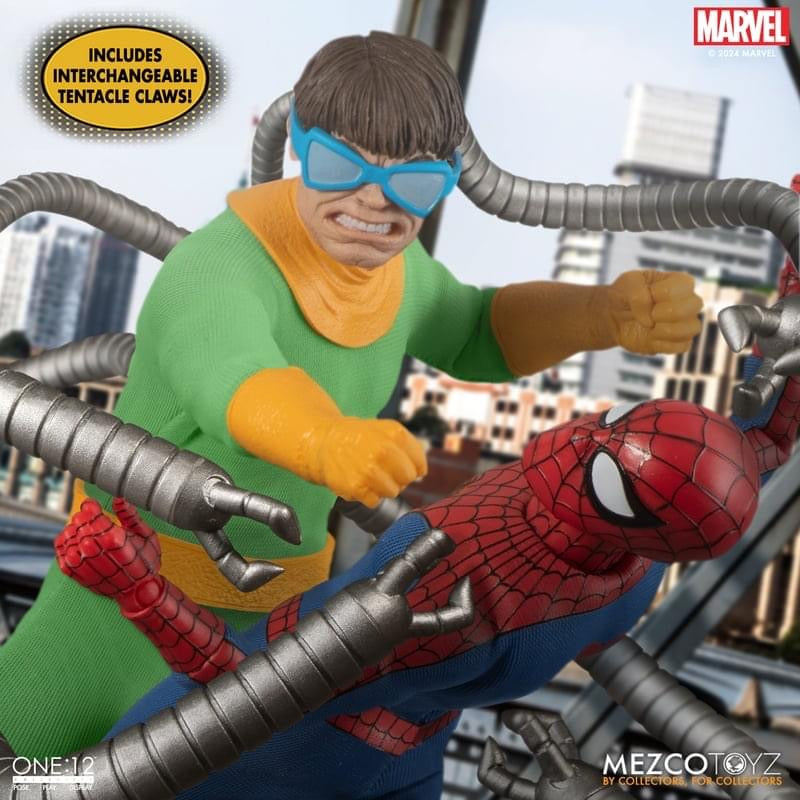 Preventa Figura Doctor Octopus - Marvel Comics One:12 Collective marca Mezco Toyz 76257 escala pequeña 1/12