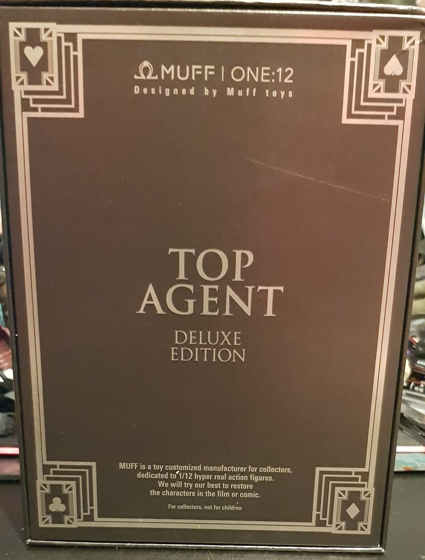 [EN STOCK] Figura Top Agent (Deluxe version) marca Muff Toys MF06 escala pequeña 1/12