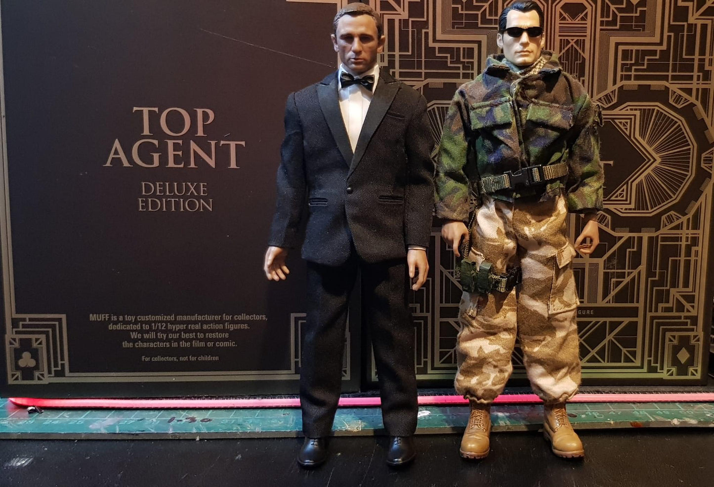 [EN STOCK] Figura Top Agent (Deluxe version) marca Muff Toys MF06 escala pequeña 1/12