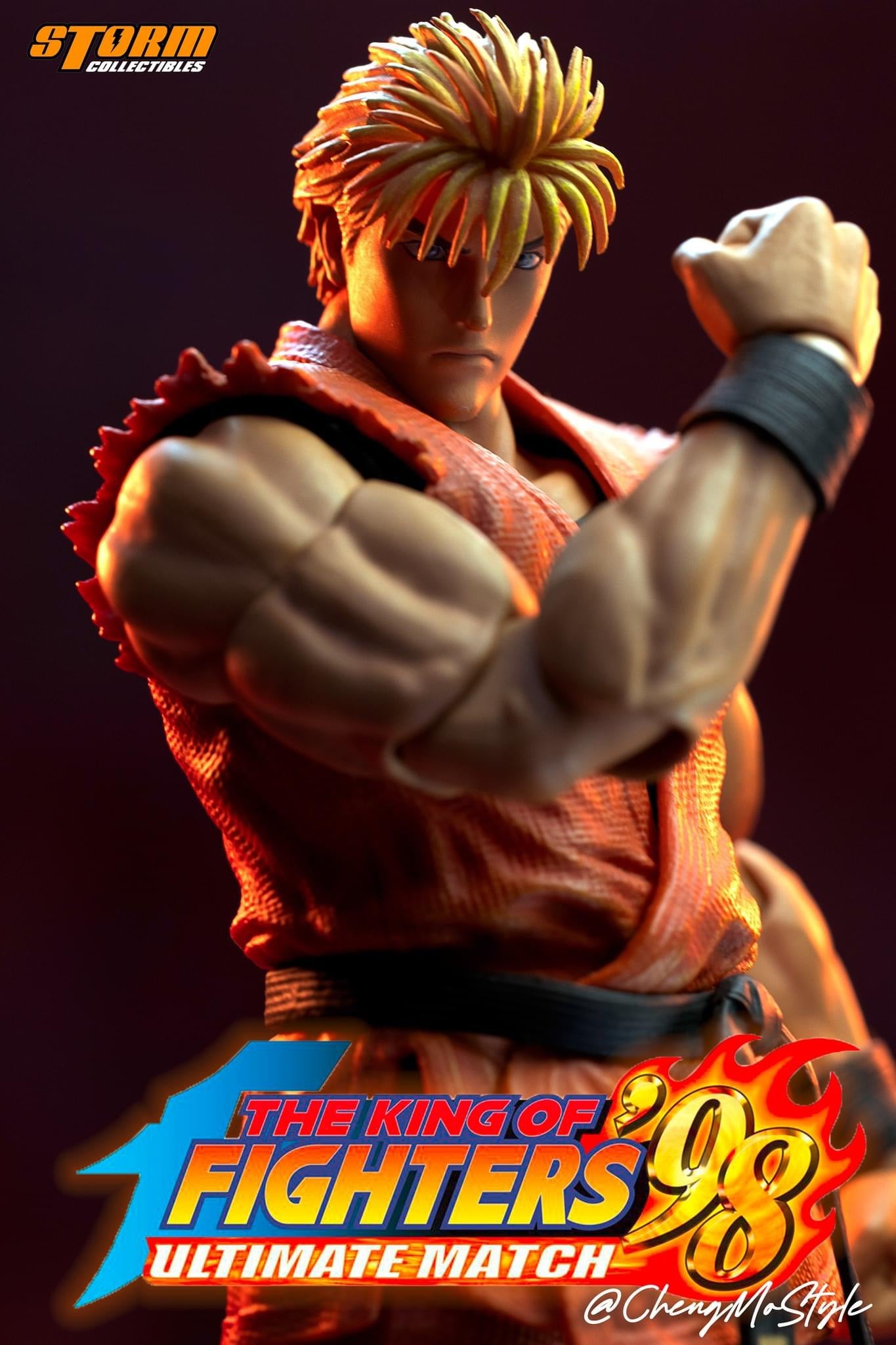 Pedido Figura Ryo Sakazaki - The King of Fighters '98: Ultimate Match marca Storm Collectibles SKKF09 escala pequeña 1/12