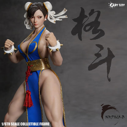 Preventa Figura Combat Goddess (Blue version) marca Play Toy P023B escala 1/6