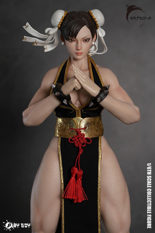 Preventa Figura Combat Goddess (Black version) marca Play Toy P023A escala 1/6