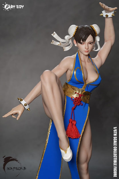 Preventa Figura Combat Goddess (Blue version) marca Play Toy P023B escala 1/6