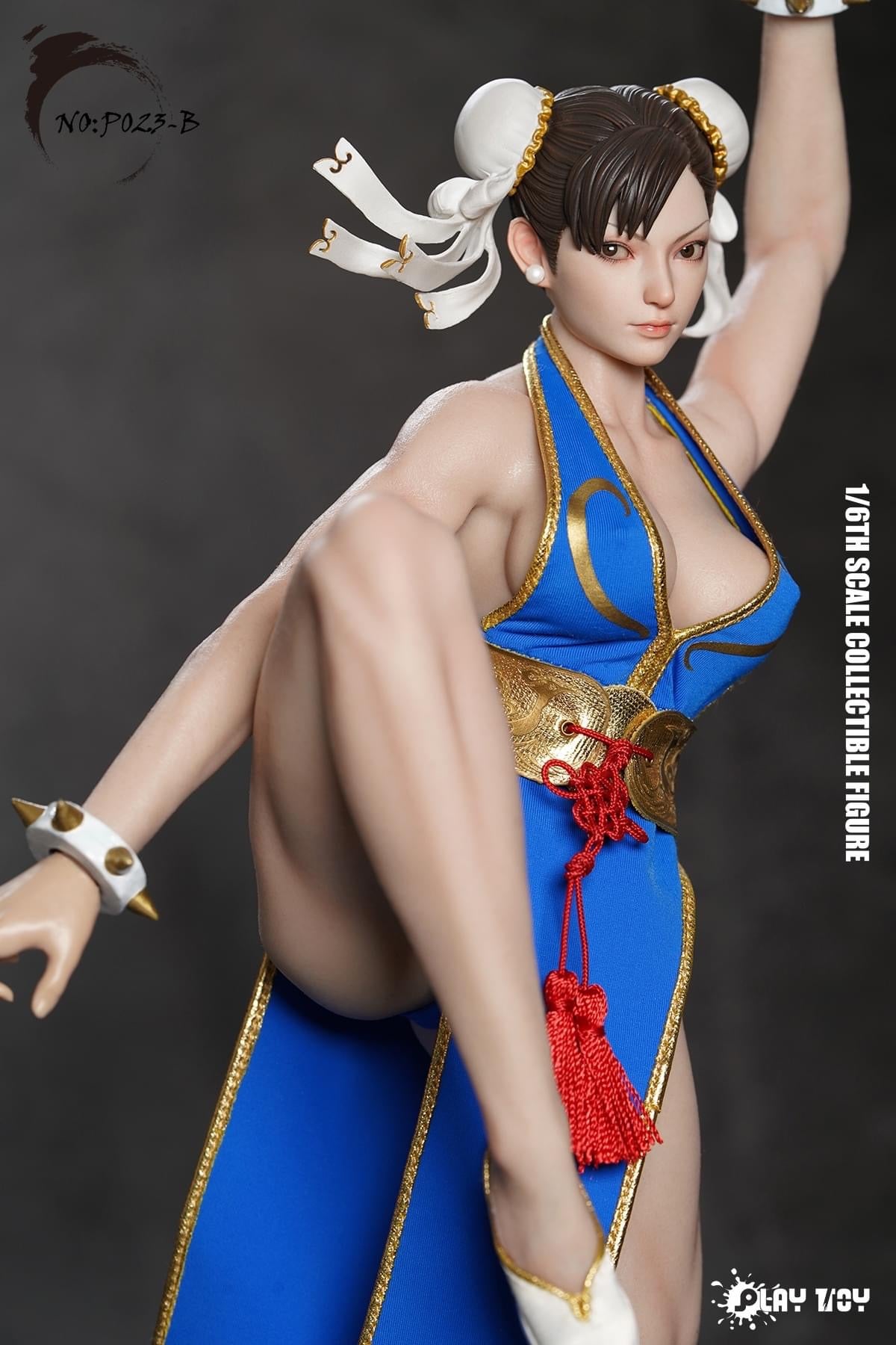 Preventa Figura Combat Goddess (Blue version) marca Play Toy P023B escala 1/6