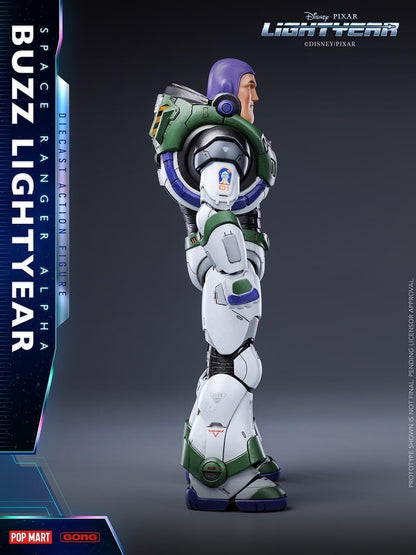 Pedido Figura Space Ranger Alpha Buzz Lightyear (DIECAST) - Lightyear marca Pop Mart x Gong Studio (22.3 cm) (relanzamiento)