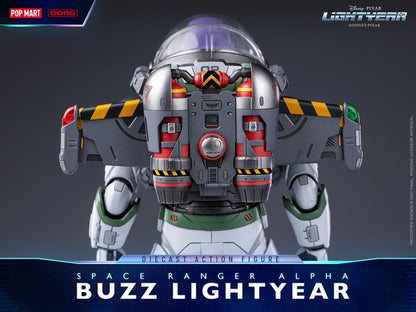 Pedido Figura Space Ranger Alpha Buzz Lightyear (DIECAST) - Lightyear marca Pop Mart x Gong Studio (22.3 cm) (relanzamiento)