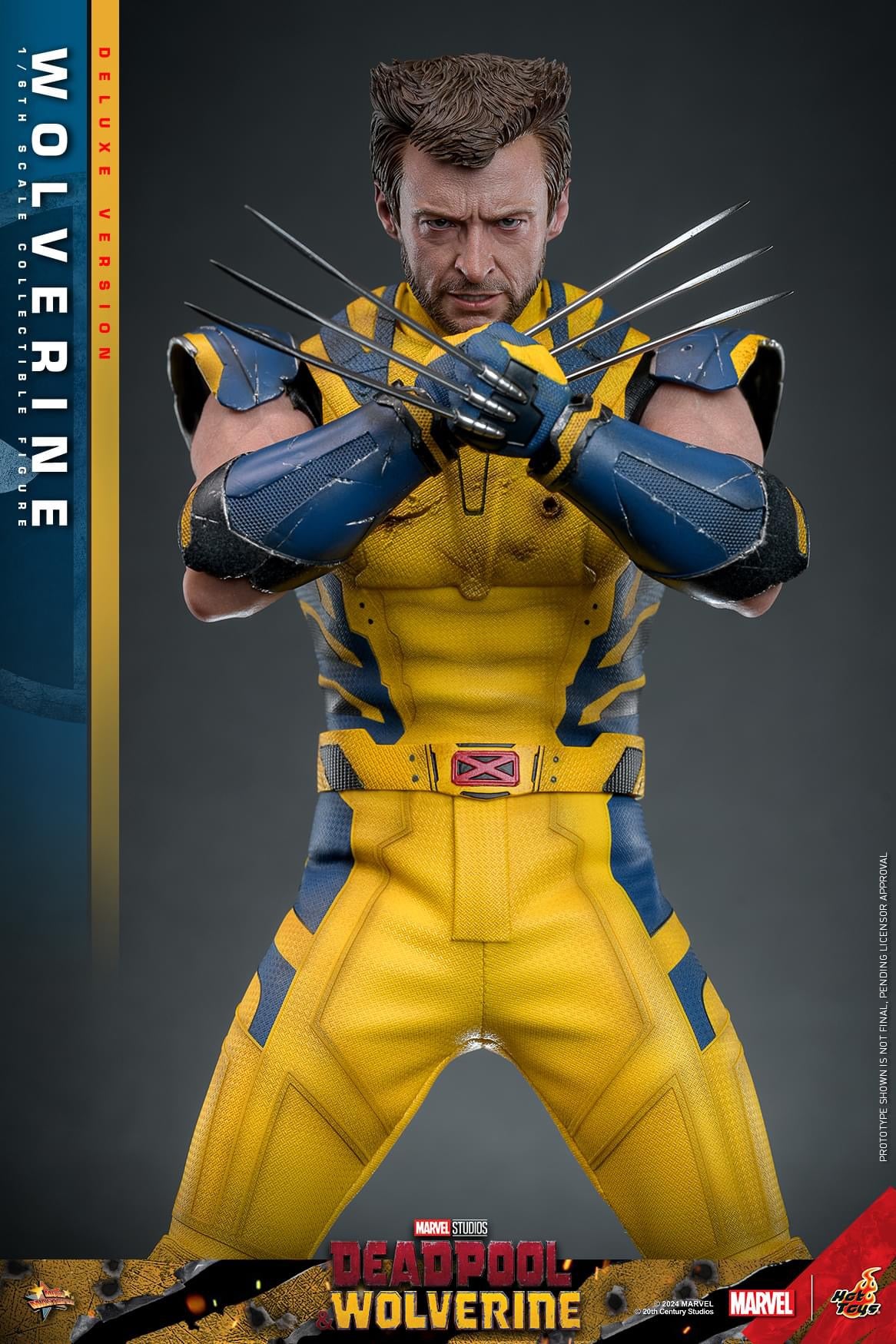 Preventa Figura Wolverine (Deluxe version) - Deadpool & Wolverine marca Hot Toys MMS754 escala 1/6