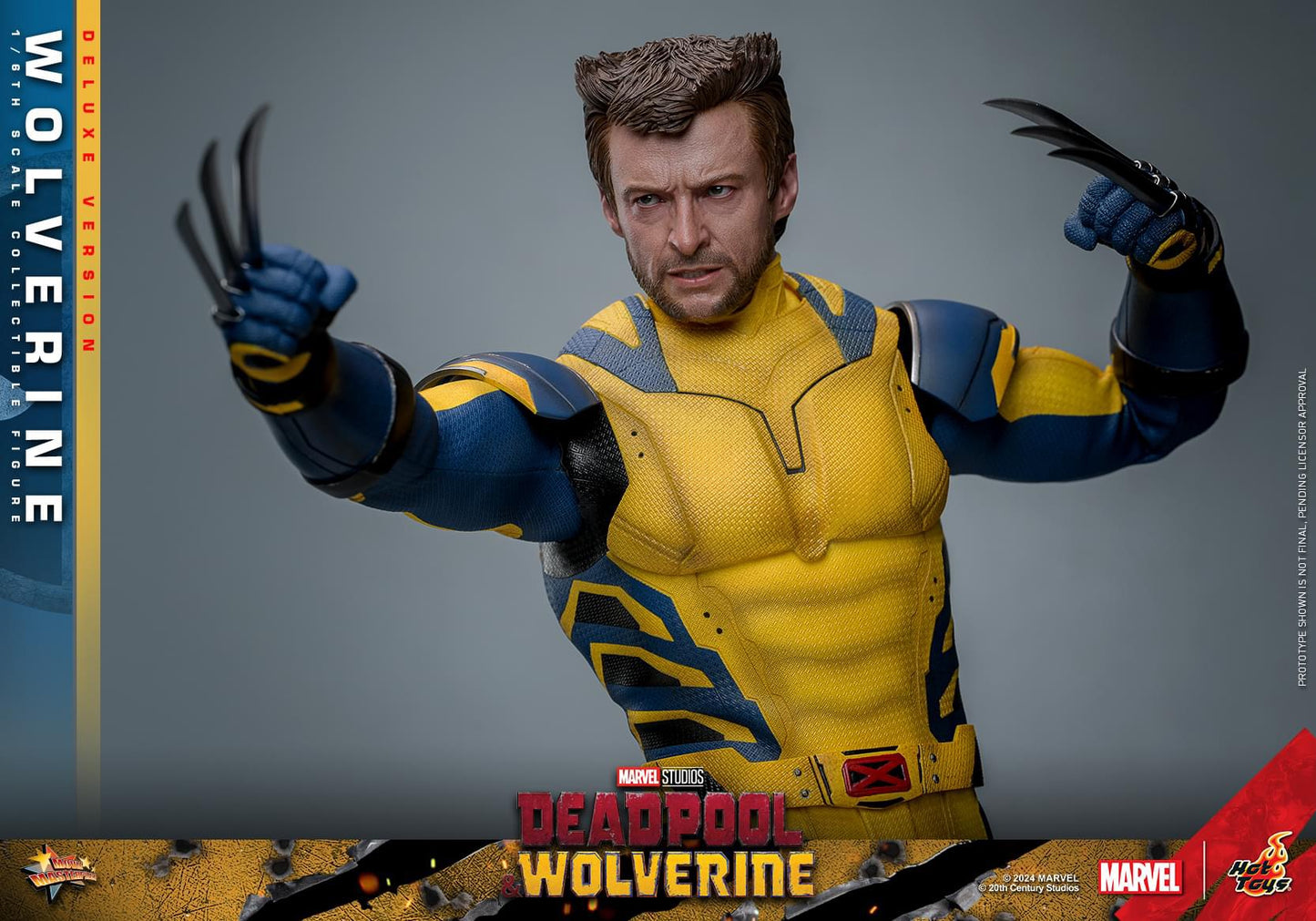 Preventa Figura Wolverine (Deluxe version) - Deadpool & Wolverine marca Hot Toys MMS754 escala 1/6