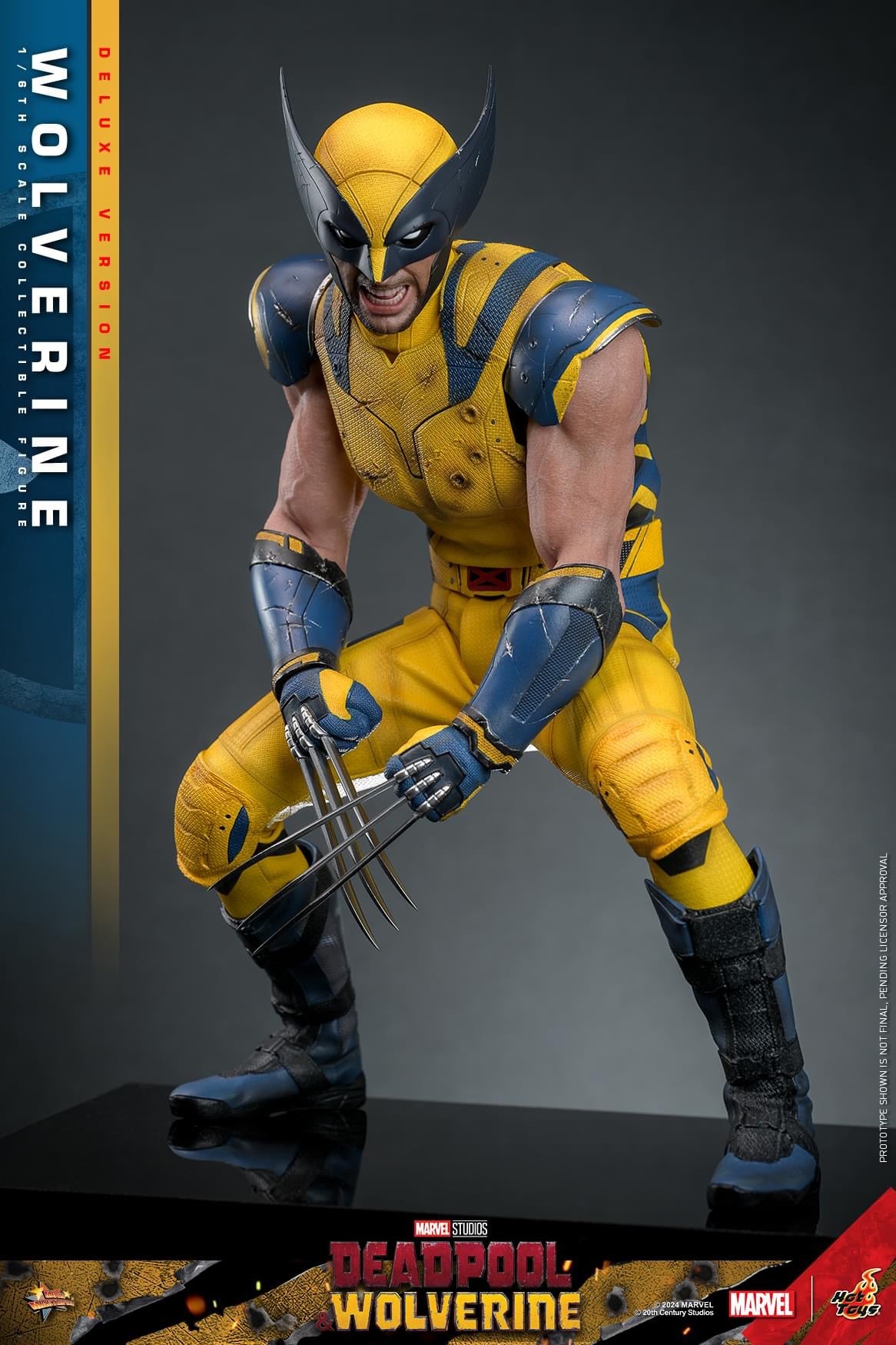 Preventa Figura Wolverine (Deluxe version) - Deadpool & Wolverine marca Hot Toys MMS754 escala 1/6