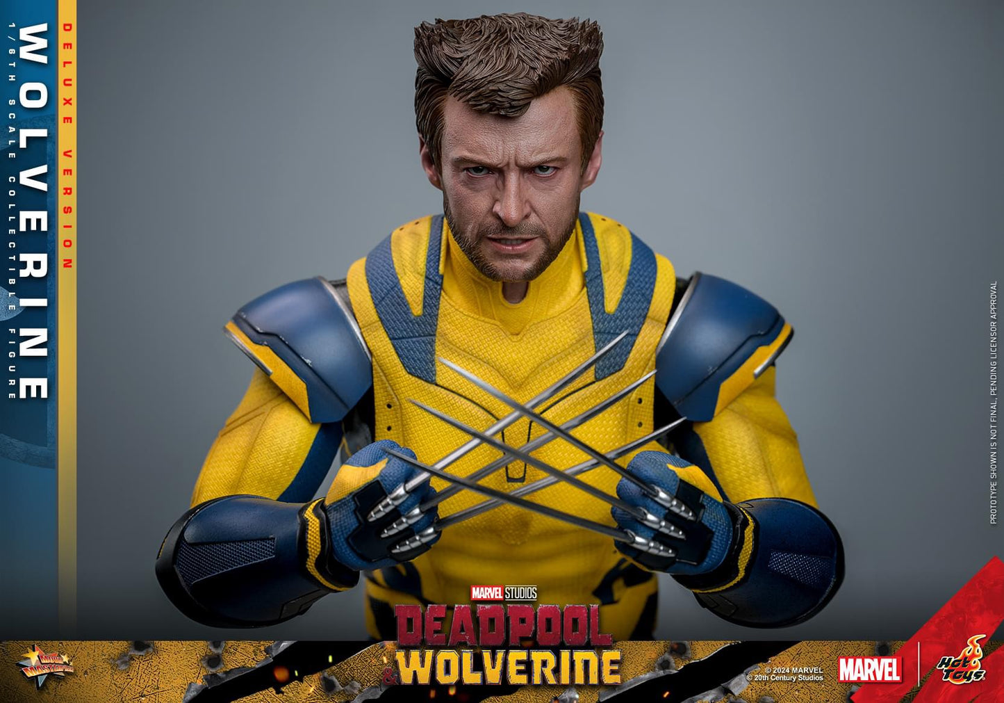 Preventa Figura Wolverine (Deluxe version) - Deadpool & Wolverine marca Hot Toys MMS754 escala 1/6