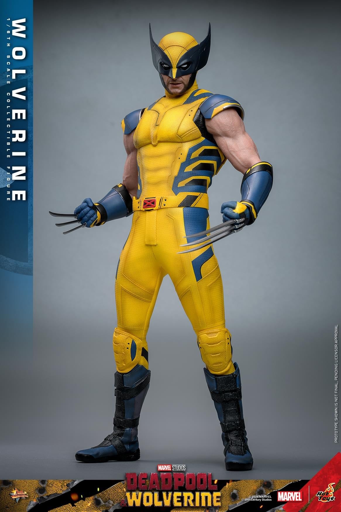 Preventa Figura Wolverine - Deadpool & Wolverine marca Hot Toys MMS753 escala 1/6