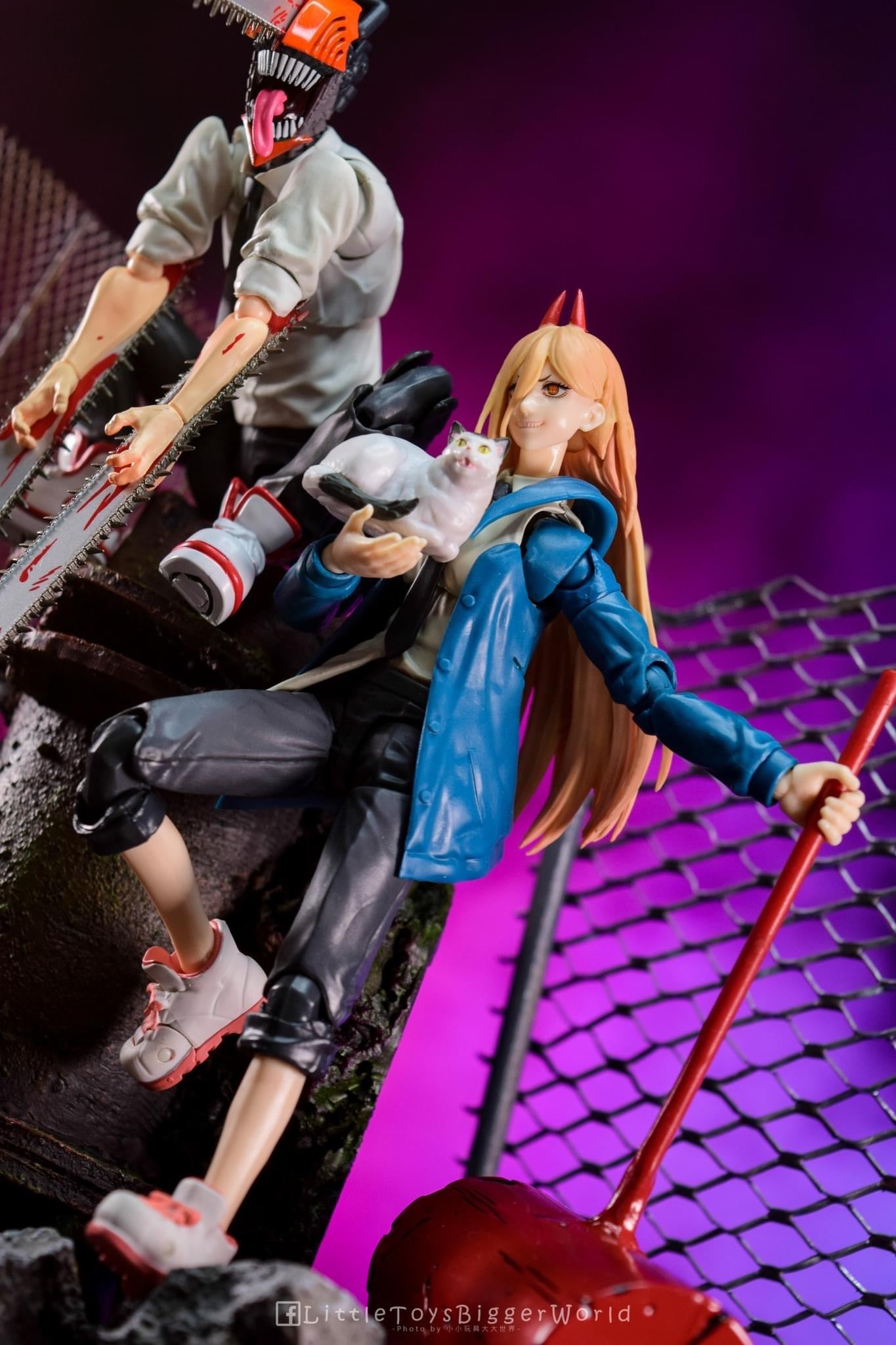 Pedido Figura Power - Chainsaw Man - S.H.Figuarts marca Bandai Spirits escala pequeña 1/12