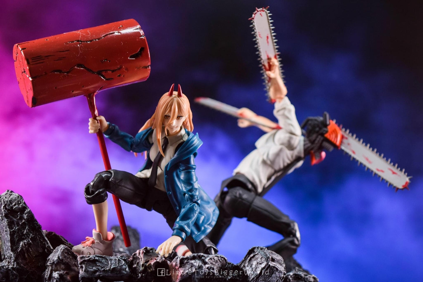 Pedido Figura Power - Chainsaw Man - S.H.Figuarts marca Bandai Spirits escala pequeña 1/12