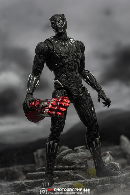 Pedido Figura DLX Black Panther- Avengers: Infinity Saga marca Threezero 3Z0325 escala pequeña 1/12