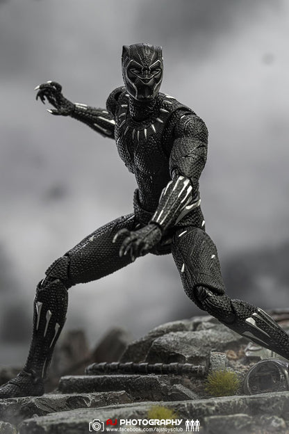 Pedido Figura DLX Black Panther- Avengers: Infinity Saga marca Threezero 3Z0325 escala pequeña 1/12