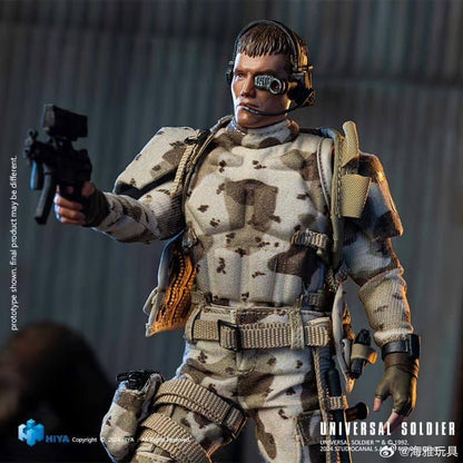 Preventa Figura Andrew Scott (PX Previews Exclusive) - Universal Soldier - Exquisite Super Series marca HIYA ESU0254 escala pequeña 1/12