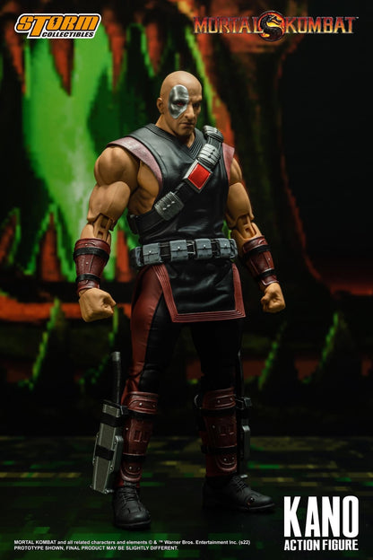 [EN STOCK] Figura Kano - Mortal Kombat marca Storm Collectibles escala 1/12