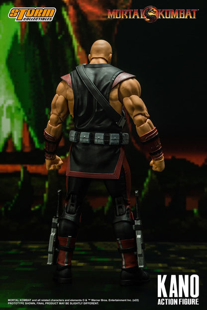 [EN STOCK] Figura Kano - Mortal Kombat marca Storm Collectibles escala 1/12