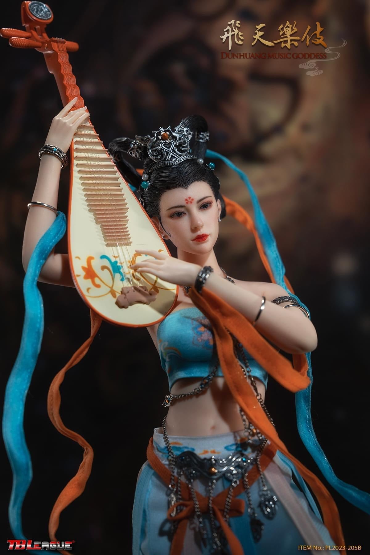 Pedido Figura Dunhuang Music Goddess (Blue version) marca TBLeague PL2023-205B escala 1/6