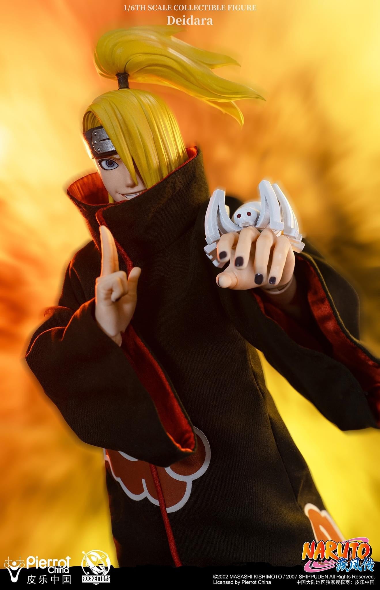 Preventa Figura Deidara - Naruto Shippuden marca Rocket Toys ROC-008 escala 1/6