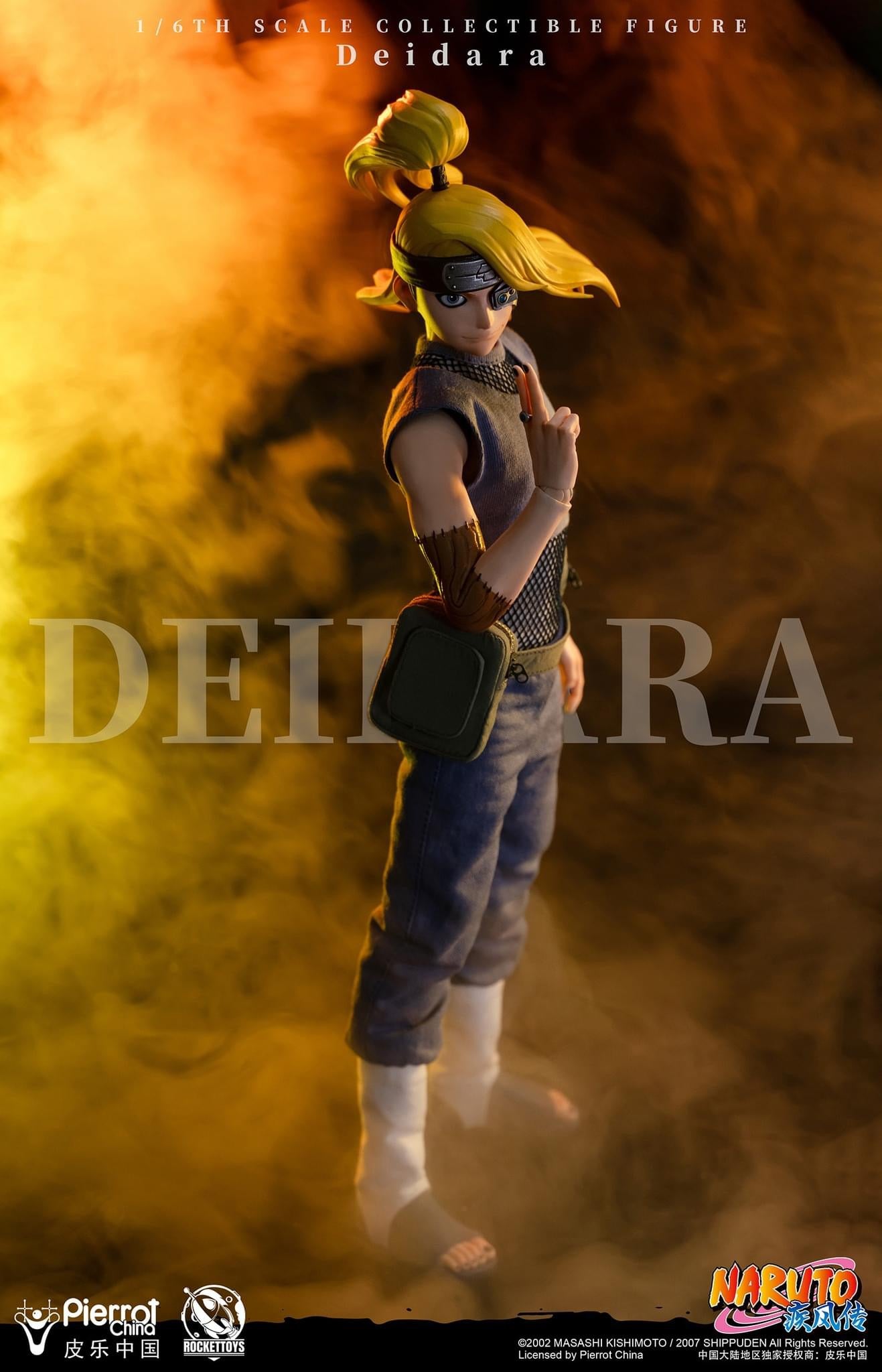 Preventa Figura Deidara - Naruto Shippuden marca Rocket Toys ROC-008 escala 1/6