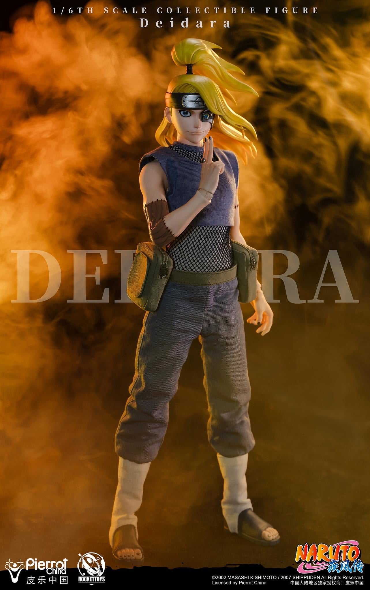 Preventa Figura Deidara - Naruto Shippuden marca Rocket Toys ROC-008 escala 1/6