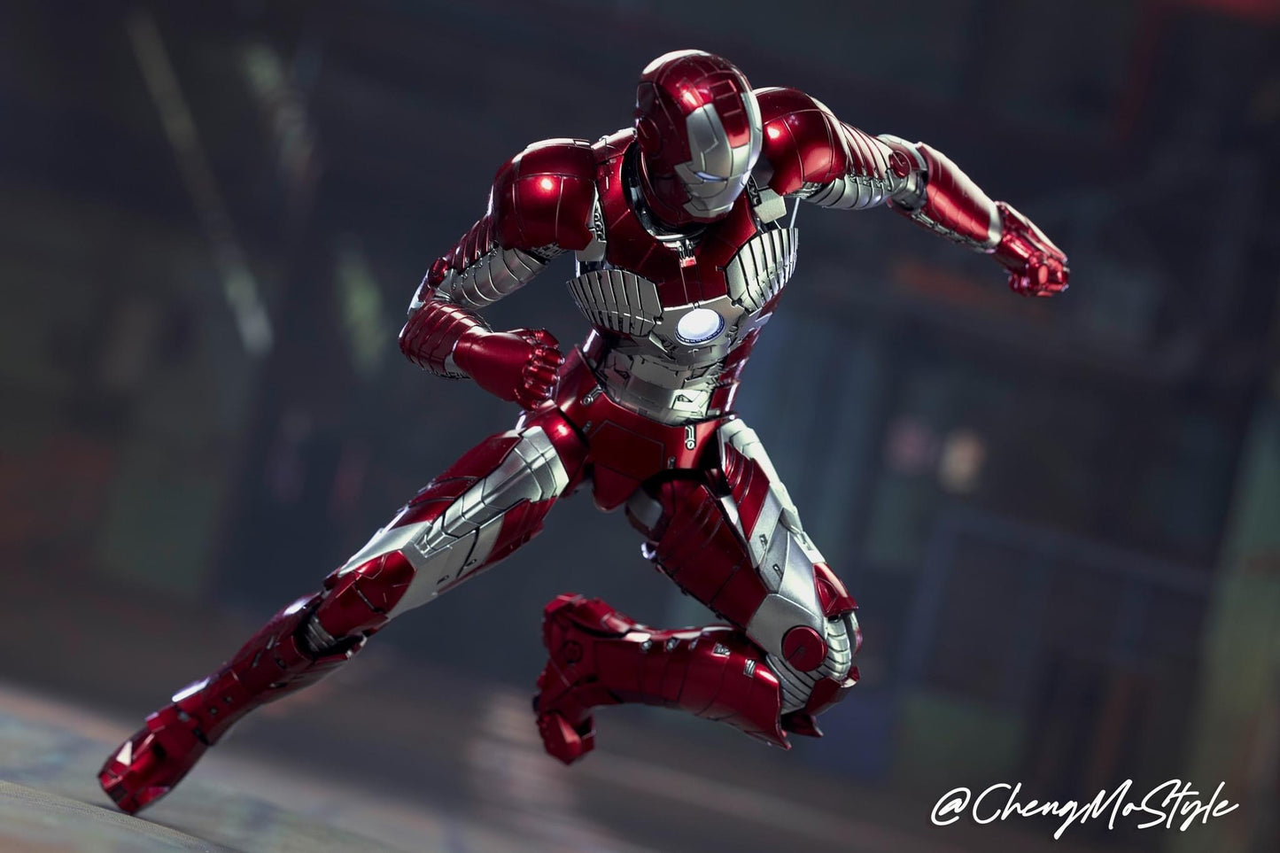 Pedido Figura DLX Iron Man Mark 5 - Avengers: The Infinity Saga marca Threezero 3Z0254 escala pequeña 1/12