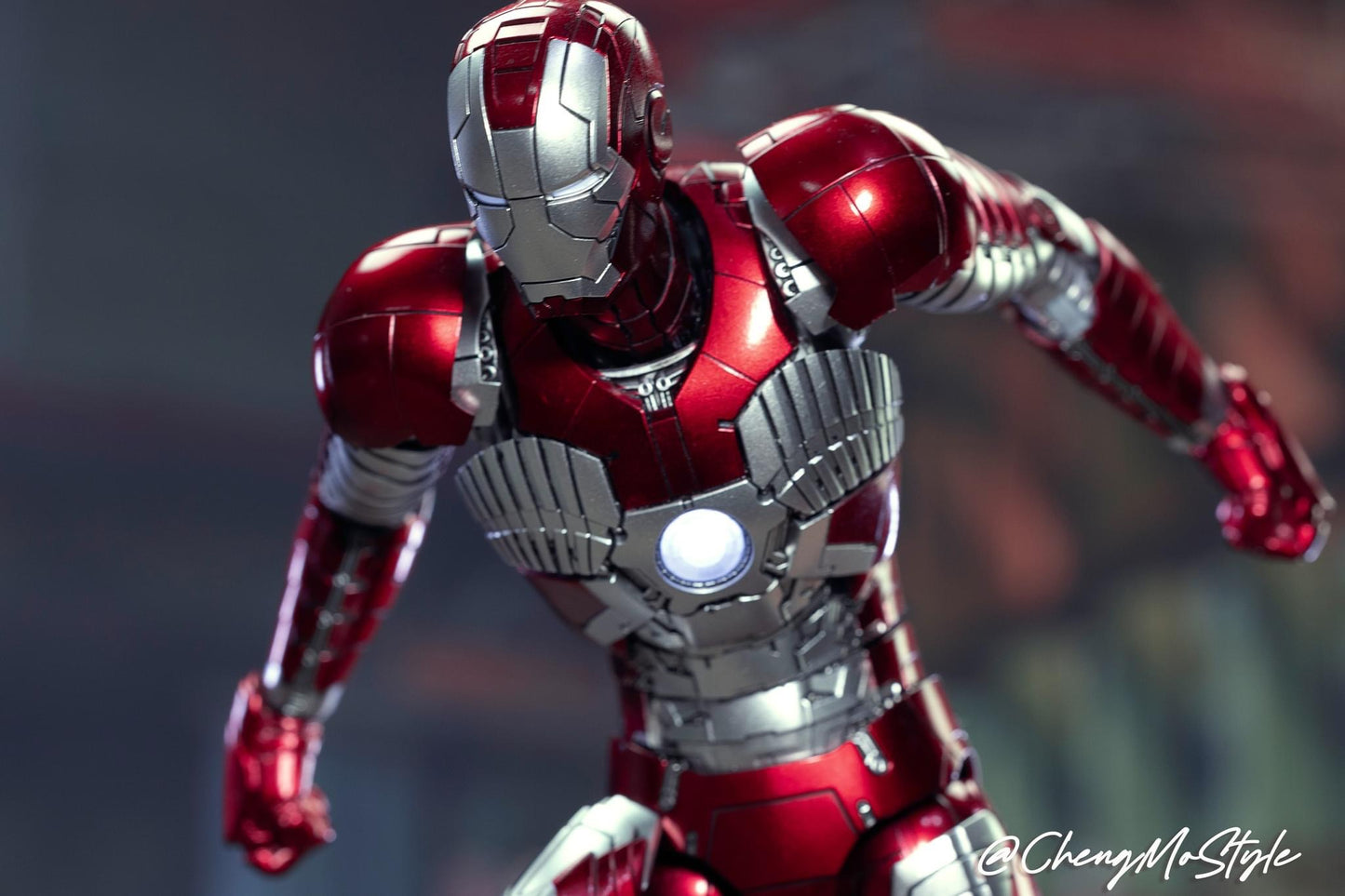 Pedido Figura DLX Iron Man Mark 5 - Avengers: The Infinity Saga marca Threezero 3Z0254 escala pequeña 1/12