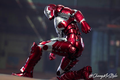 Pedido Figura DLX Iron Man Mark 5 - Avengers: The Infinity Saga marca Threezero 3Z0254 escala pequeña 1/12