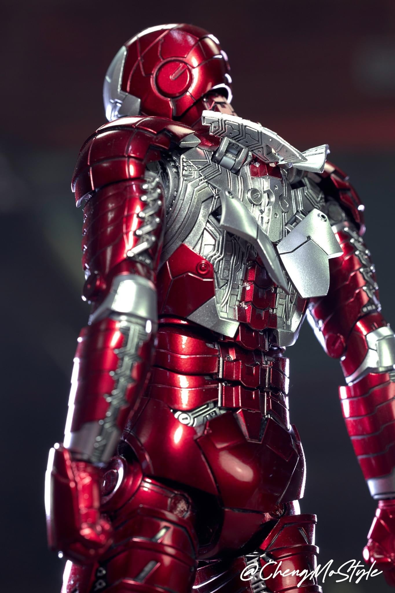 Pedido Figura DLX Iron Man Mark 5 - Avengers: The Infinity Saga marca Threezero 3Z0254 escala pequeña 1/12