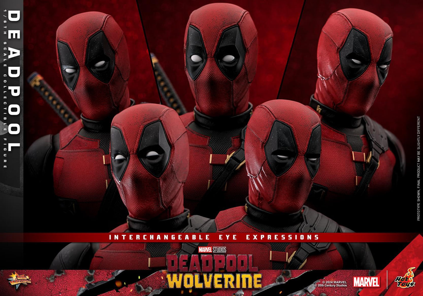 Preventa Figura Deadpool - Deadpool & Wolverine marca Hot Toys MMS746 escala 1/6