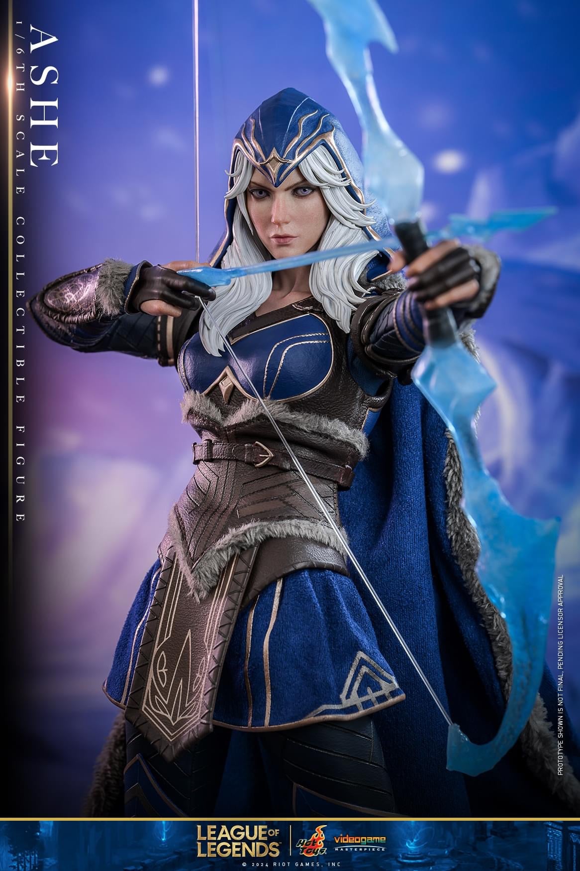 Preventa Figura Ashe - League of Legends marca Hot Toys VGM60 escala 1/6