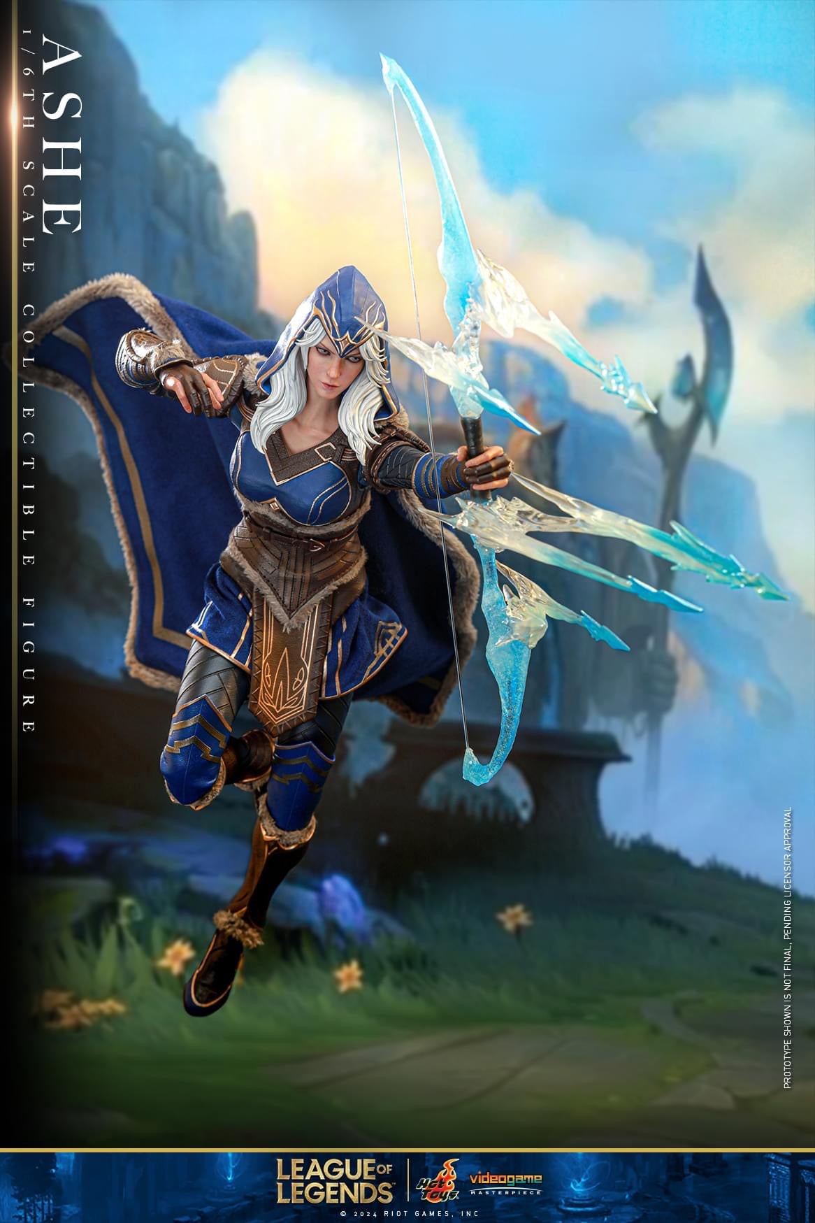 Preventa Figura Ashe - League of Legends marca Hot Toys VGM60 escala 1/6