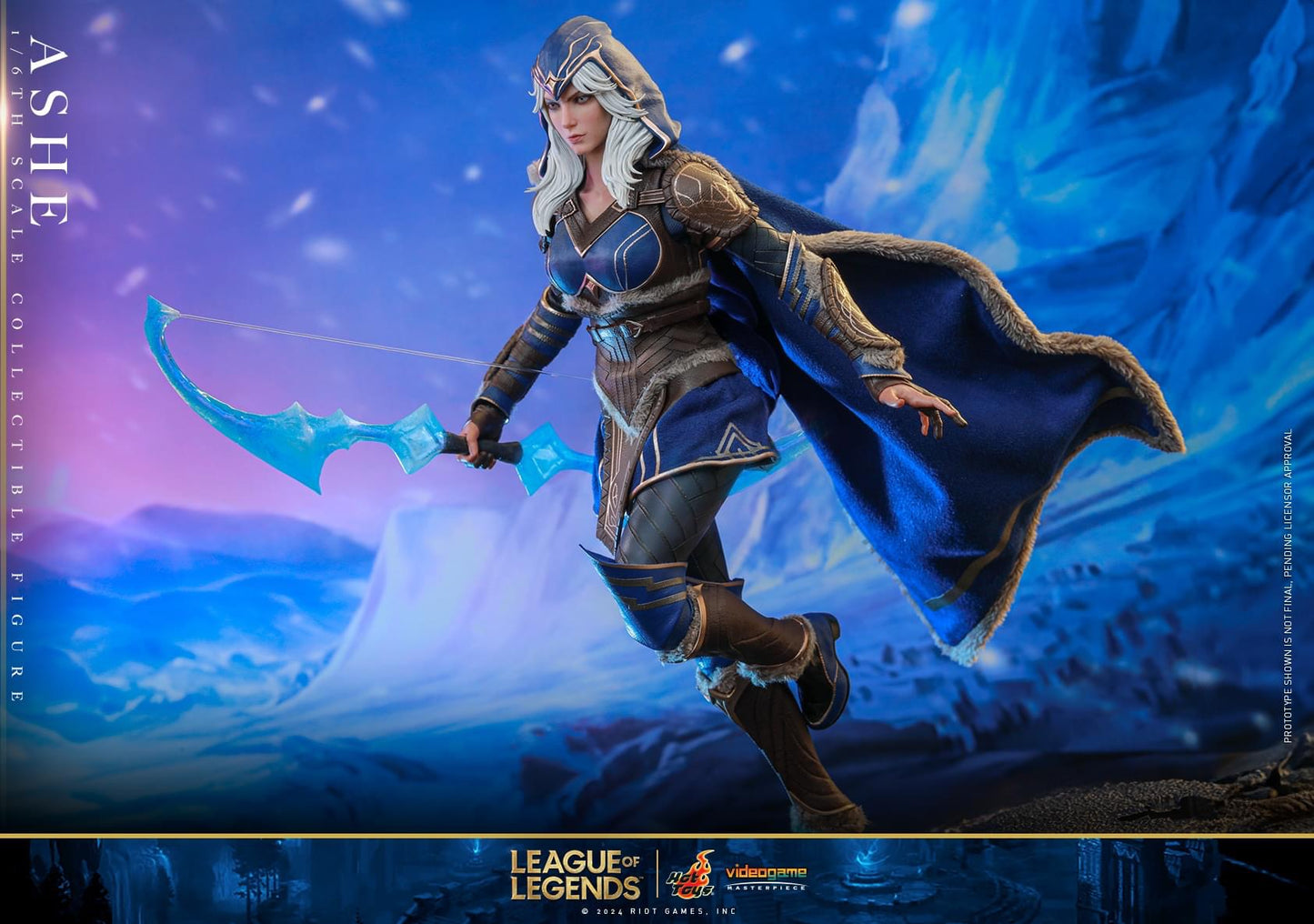 Preventa Figura Ashe - League of Legends marca Hot Toys VGM60 escala 1/6