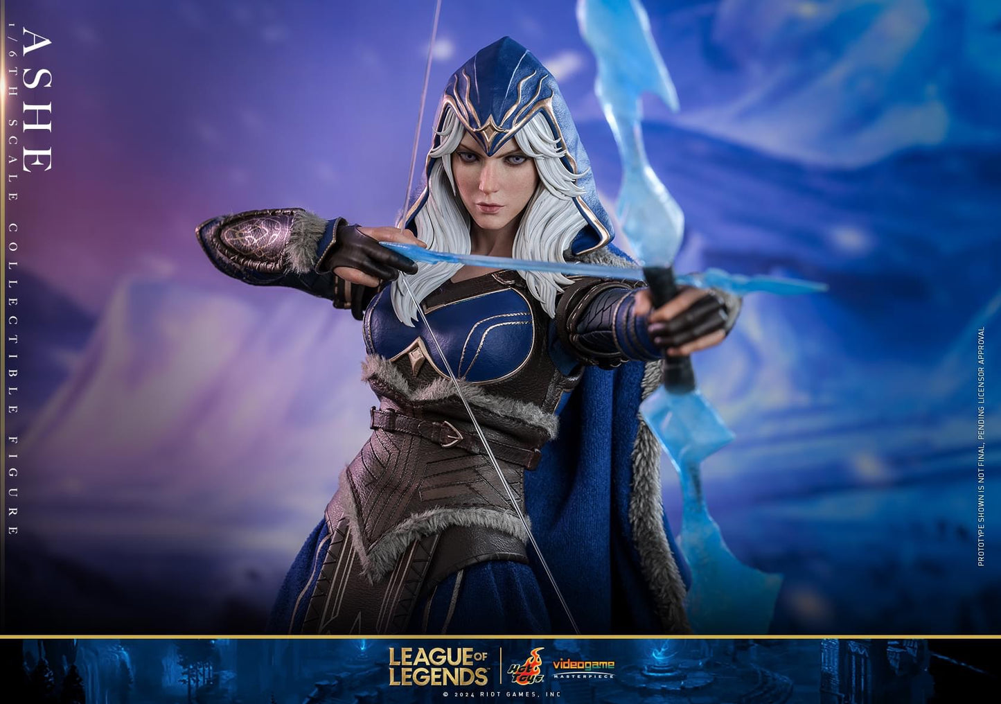 Preventa Figura Ashe - League of Legends marca Hot Toys VGM60 escala 1/6