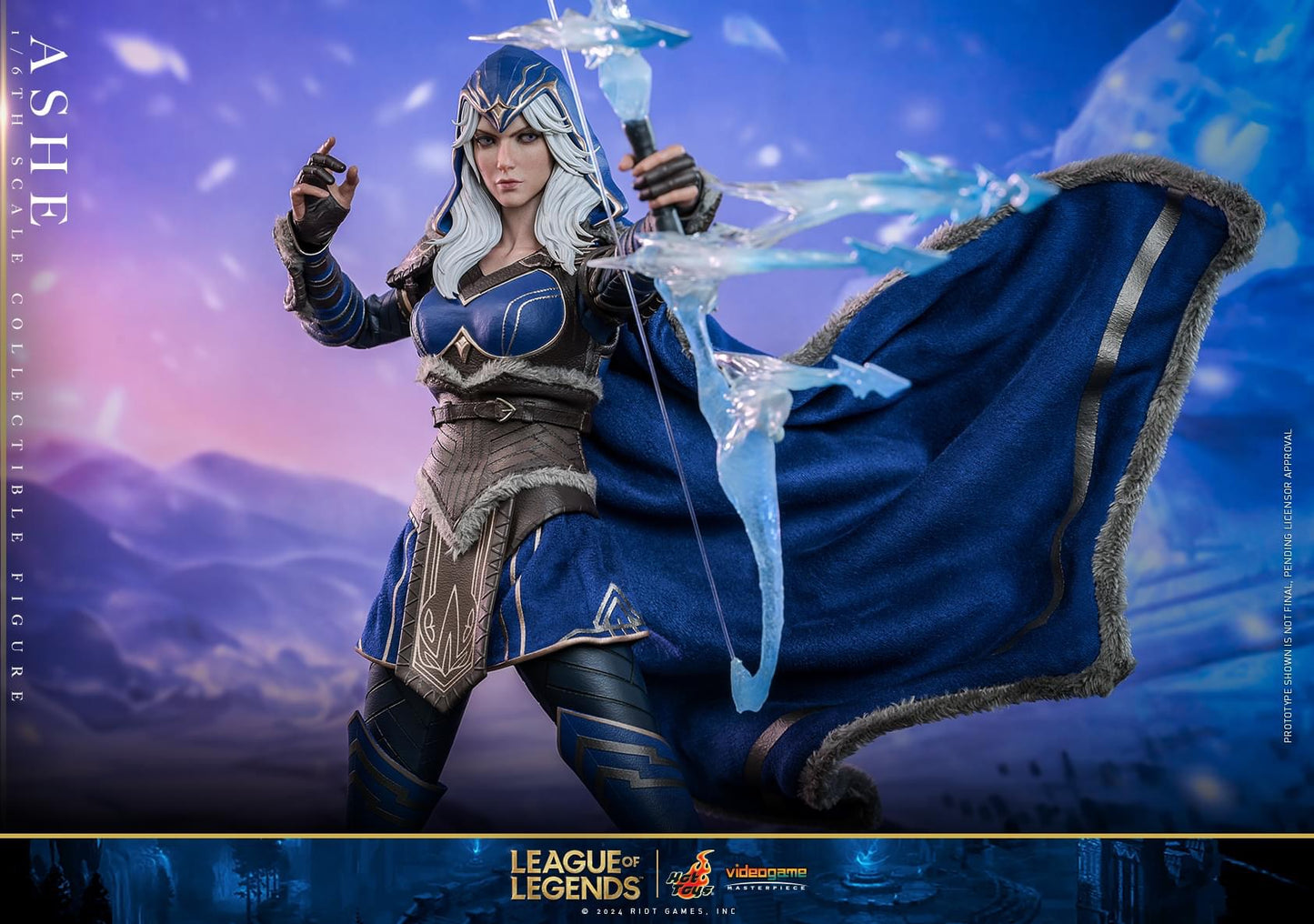 Preventa Figura Ashe - League of Legends marca Hot Toys VGM60 escala 1/6