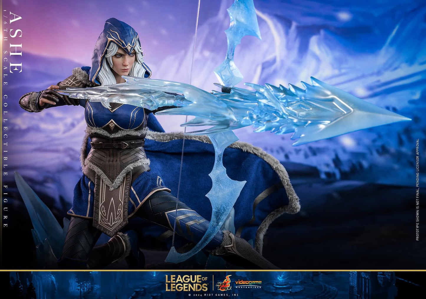 Preventa Figura Ashe - League of Legends marca Hot Toys VGM60 escala 1/6